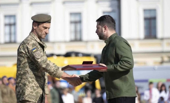 Воїн з Оратівщини отримав звання Героя України та орден «Золота Зірка»