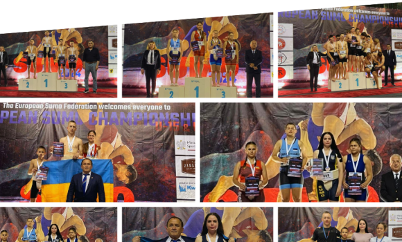 Вінничани повернулися з чемпіонату Європи з сумо з низкою нагород