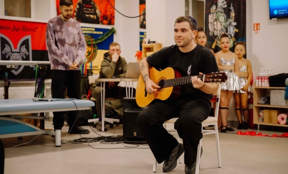 Wellboy завітав до військових у вінницькому реабілітаційному центрі