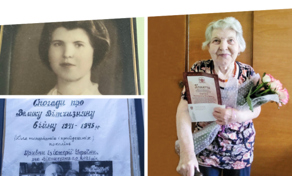 Як 92-річна вінницька патріотка збирає історії про рідне місто та допомагає ЗСУ