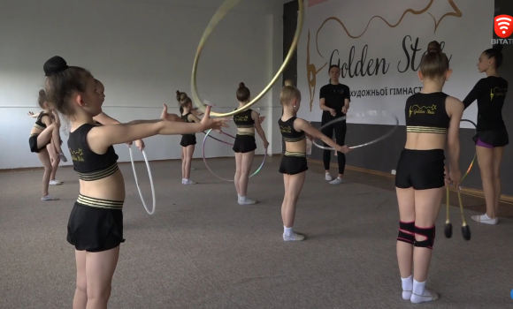 Як проходять тренування художніх гімнасток в одній зі спортивних шкіл Вінниці