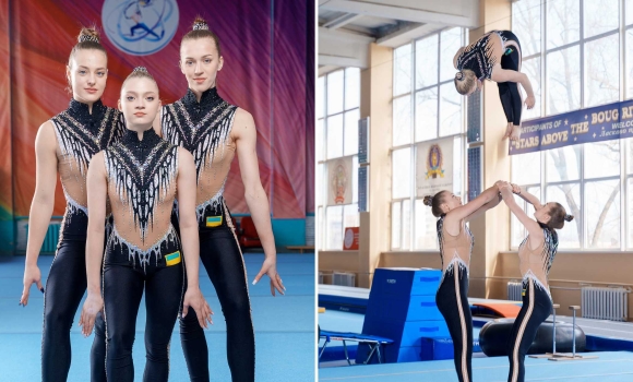 Як вінницькі талановиті акробатки підкорюють світові арени