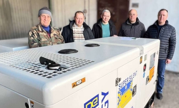 Ямпільські комунальники отримали з Тайваню новий потужний генератор Ямпільські комунальники отримали з Тайваню новий потужний генератор