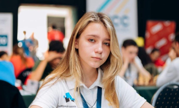 Юна вінничанка виборола “срібло” на шаховому чемпіонаті України 