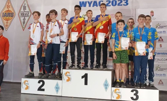 Юні вінничани здобули низку медалей на чемпіонаті світу зі спортивної радіопеленгації