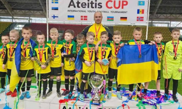 Юні вінницькі футболісти перемогли на престижному турнірі у Литві