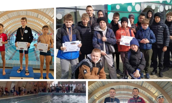 Юні вінницькі плавці вибороли призові місця на міжнародному турнірі в Румунії