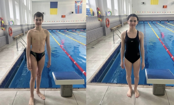 Юні жмеринчани вибороли три нагороди на чемпіонаті України з плавання