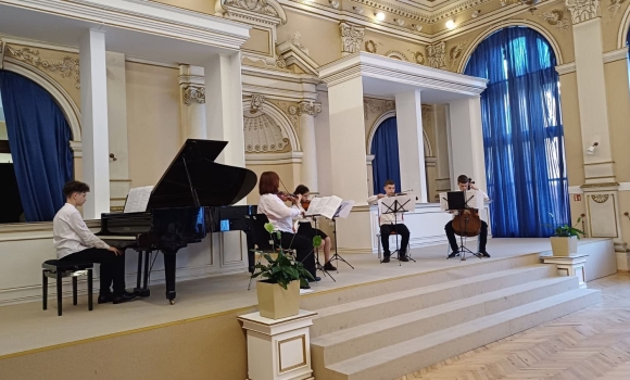 Юних вінницьких музикантів винагородили оваціями на «Фонтані талантів» у Польщі