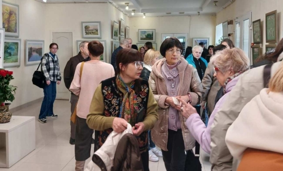 Ювілейна виставка Олександра Пелешка Світ акварелі відкрилась у Вінниці