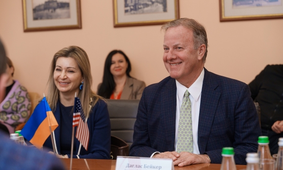 З делегацією з США та Сербії у Вінниці обговорили можливість залучення інвестицій