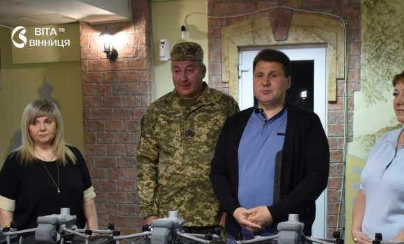 З Вінниці - на Куп’янський напрямок 14-та бригада отримала партію квадрокоптерів