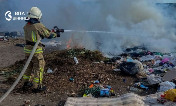 За добу на Вінниччині сталося вісім пожеж — вогонь випалив 4 гектари За добу на Вінниччині сталося вісім пожеж — вогонь випалив 4 гектари