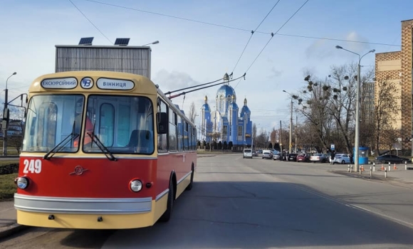 Запрошують на екскурсію з нагоди 61-ї річниці запуску у Вінниці тролейбусного руху