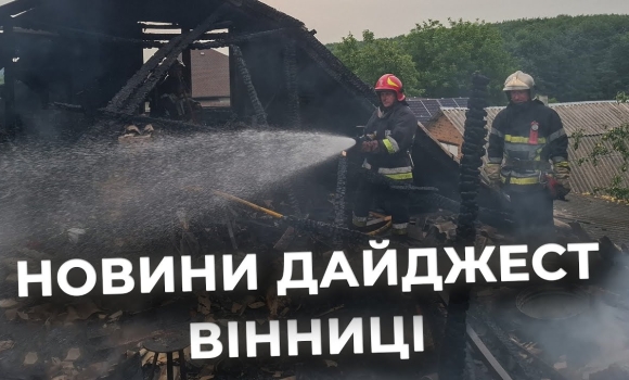 Embedded thumbnail for Дайджест новин Вінниці станом на 29 липня