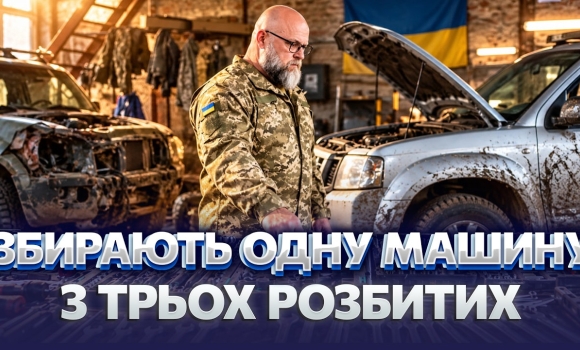 Embedded thumbnail for «Золоті руки» на фронті: як ремонтники відновлюють розбиті машини. Техніка знову їде у бій
