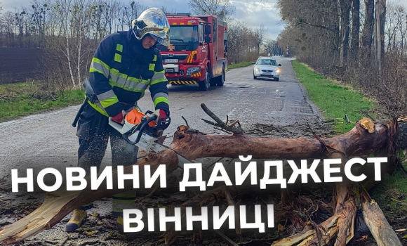 Embedded thumbnail for Дайджест новин Вінниці станом на 8 квітня