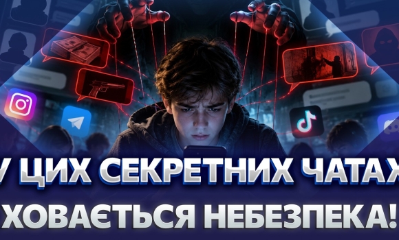 Embedded thumbnail for Ти вже в пастці, але не знаєш: як підлітків вербують через соцмережі? Кіберполіція попереджає!