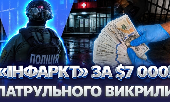 Embedded thumbnail for «Купи інфаркт» за $7 тисяч: патрульного з Вінниччини затримали на хабарі. Обіцяв «списати» з армії