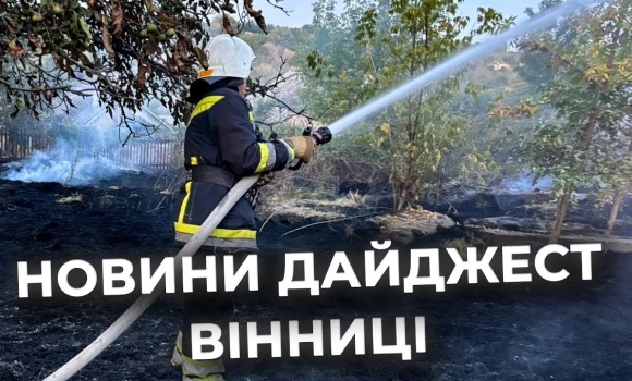 Embedded thumbnail for Дайджест новин Вінниці станом на 8 вересня