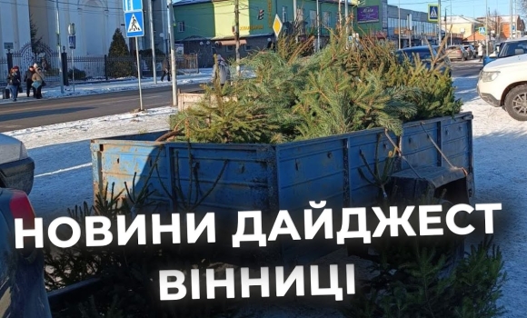 Embedded thumbnail for Дайджест новин Вінниці станом на 31 грудня