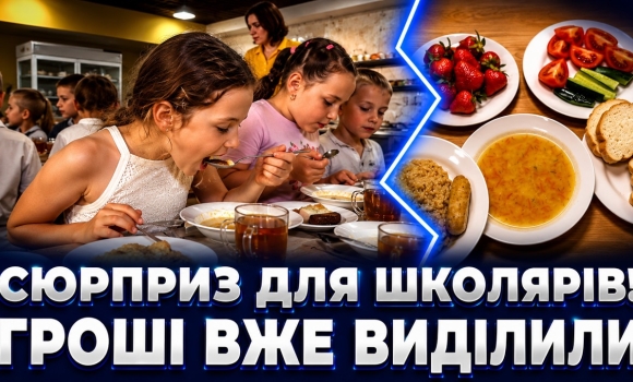 Embedded thumbnail for З 1 вересня батькам більше не доведеться платити: безкоштовні обіди для всіх школярів