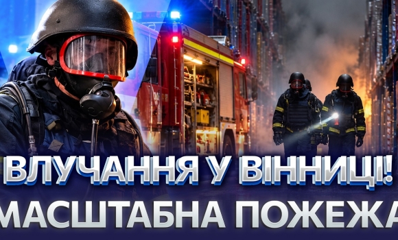 Embedded thumbnail for Потужний вибух у Вінниці! Російський дрон влучив у цивільний об'єкт! Чи встигли врятуватись люди?