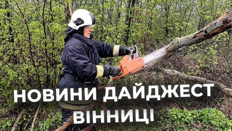 Embedded thumbnail for Дайджест новин Вінниці станом на 27 квітня