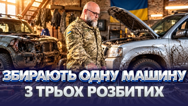 Embedded thumbnail for «Золоті руки» на фронті: як ремонтники відновлюють розбиті машини. Техніка знову їде у бій
