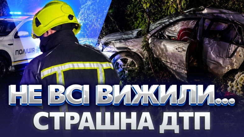 Embedded thumbnail for Цей удар став фатальним: легковик влетів у дерево. Є загибла та постраждалий підліток