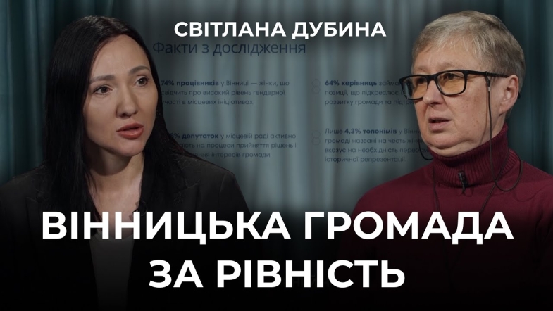 Embedded thumbnail for Рівність у воєнний час: розкіш чи необхідність? Що заважає Вінниці досягти 100% відповідності Хартії