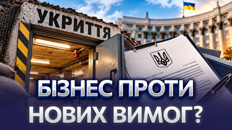 Embedded thumbnail for Укриття за власний кошт?! Нова постанова уряду вдарить по бізнесу. Не врятують від прямого влучання?