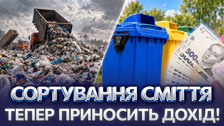 Embedded thumbnail for Вінниця заробляє на відходах: сортування вийшло на новий рівень. Сміття стане менше на 40%