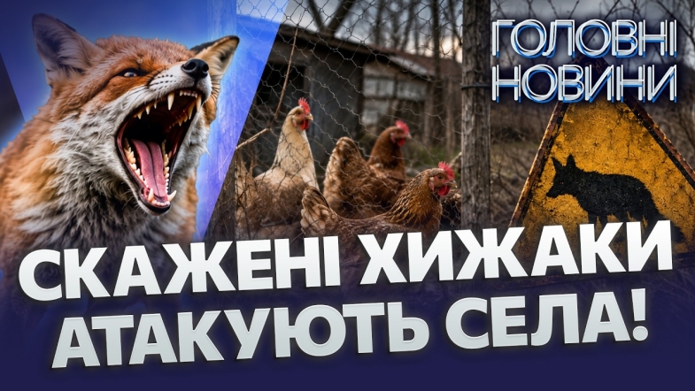 Embedded thumbnail for Нашестя хворих лисиць на Вінниччині: кидаються на людей. Вірус сказу шириться селами: люди на уколах