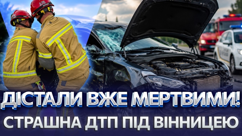 Embedded thumbnail for Двоє загиблих в аварії під Вінницею: легковик зіткнувся з вантажівкою. Одна людина в реанімації