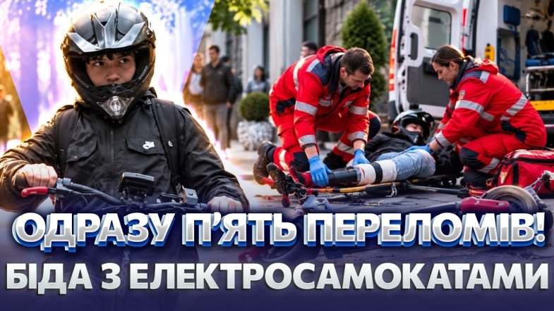 Embedded thumbnail for Велосипедна прогулянка закінчилася в лікарні: хлопець отримав відкритий перелом. Він досі на витяжці