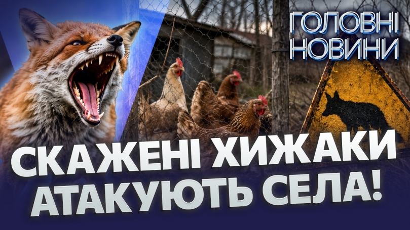 Embedded thumbnail for Нашестя хворих лисиць на Вінниччині: кидаються на людей. Вірус сказу шириться селами: люди на уколах