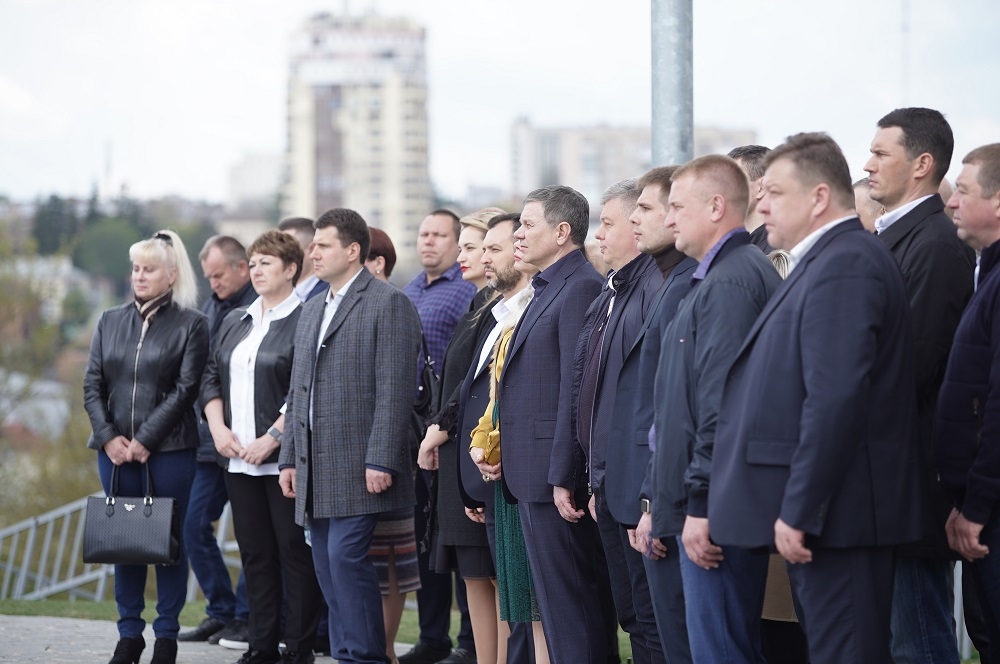 У Вінниці вшанували пам'ять усіх загиблих українців у війні з росією