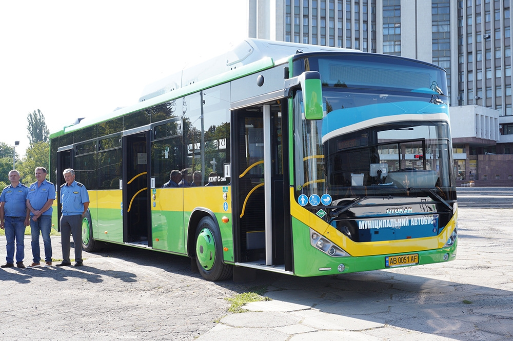 Десять нових екологічних автобусів вийдуть на маршрути Вінниці