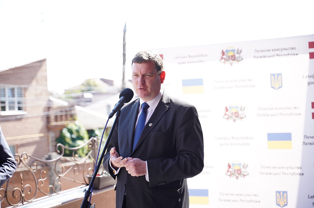У Вінниці відкрили Почесне консульство Латвійської Республіки