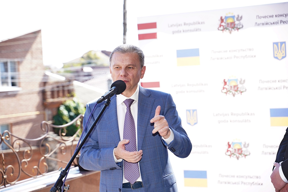 У Вінниці відкрили Почесне консульство Латвійської Республіки