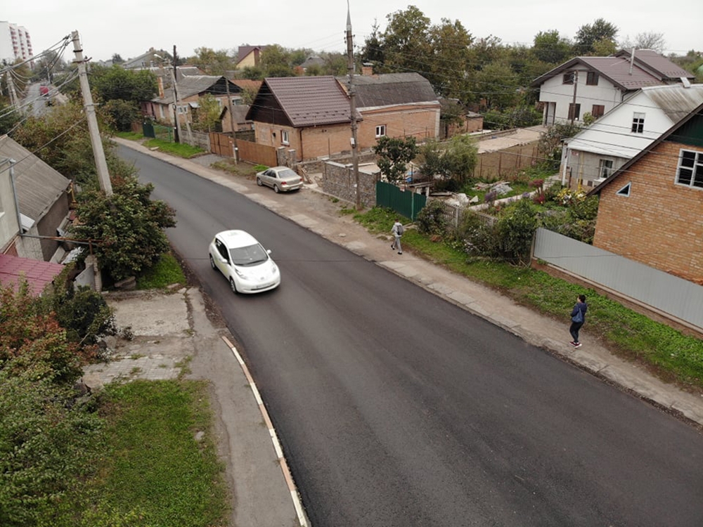Торік у Вінниці збудували 2,4 км нових доріг