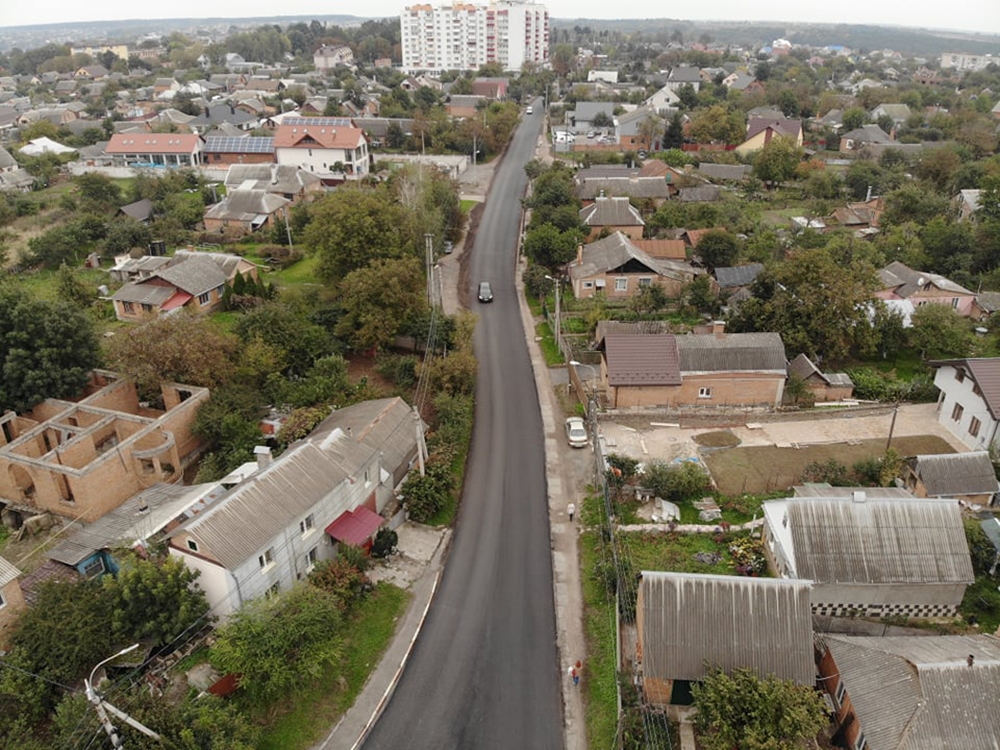 Торік у Вінниці збудували 2,4 км нових доріг