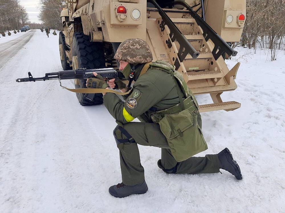 Бійці тероборони з Вінниччини провели тренування на північному кордоні