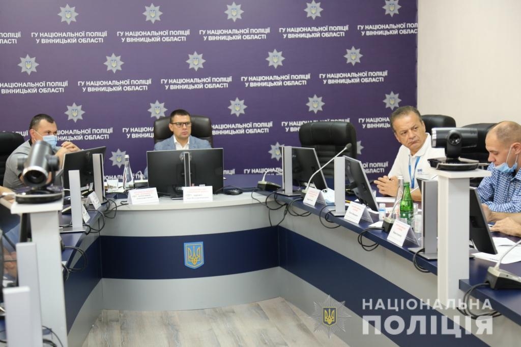 Керівник поліції Вінниччини зустрівся з представниками ОБСЄ в Україні 