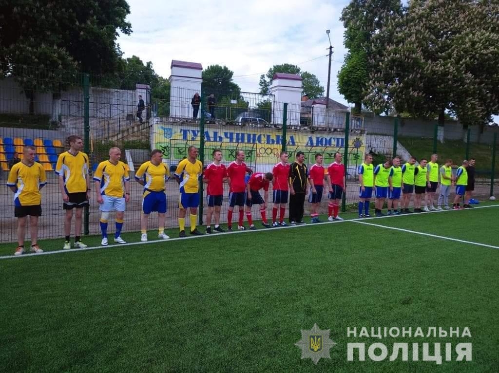 Вінницькі поліцейські провели турнір з мініфутболу