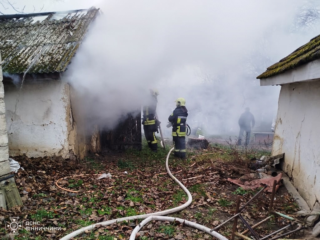 У Гайсинському районі пожежа забрала життя 69-річного жителя