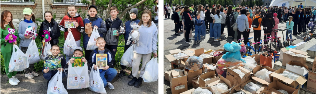 "Від дитини до дитини": допомогу від вінничан отримала балаклійська малеча