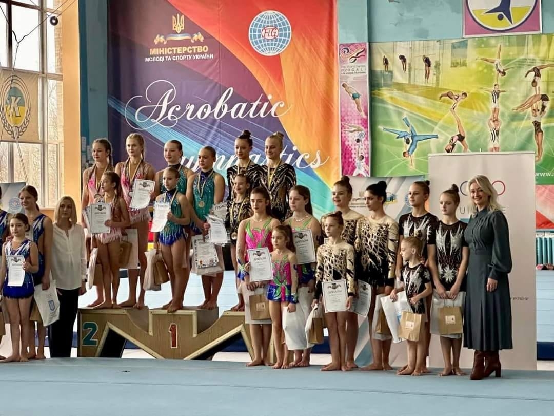 Всеукраїнський турнір зі спортивної акробатики відбувся на Вінниччині