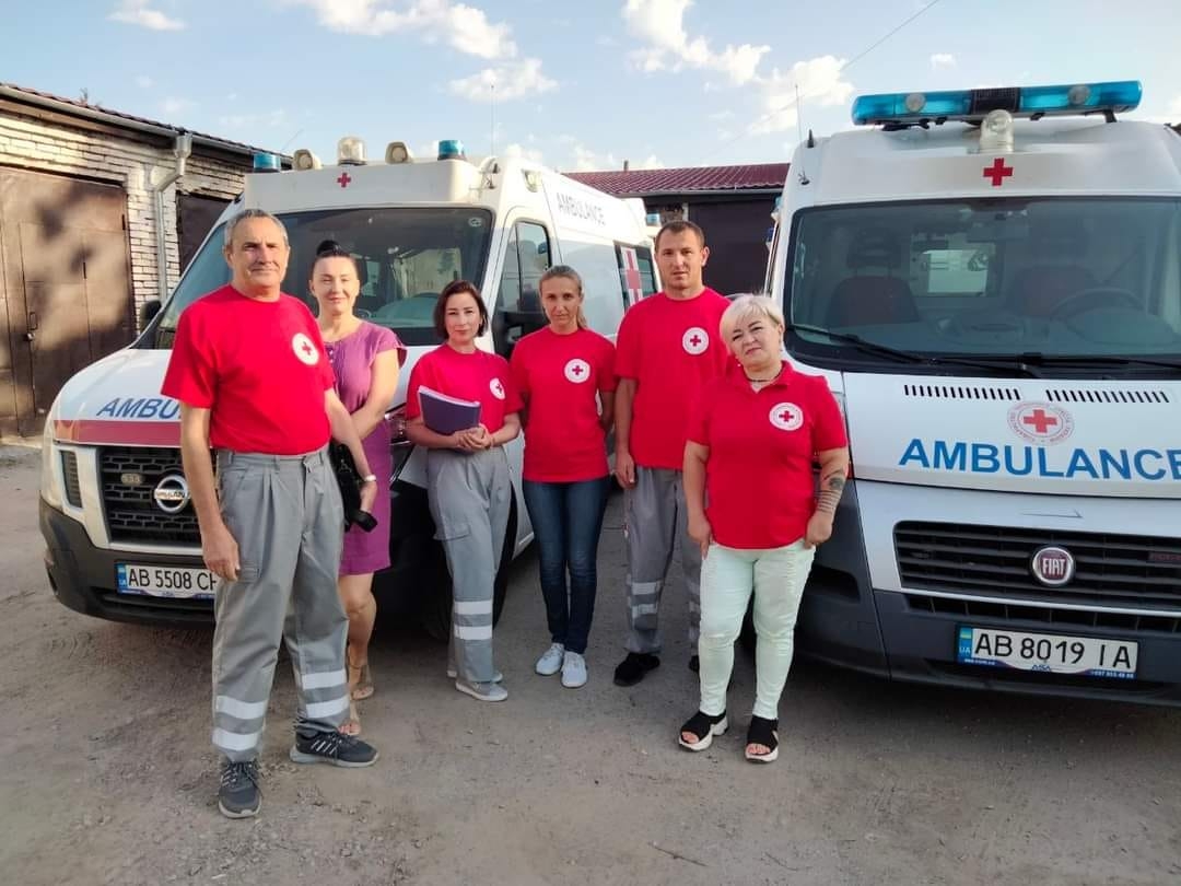 На Вінниччині працюють медбригади у партнерстві з італійським Червоним Хрестом